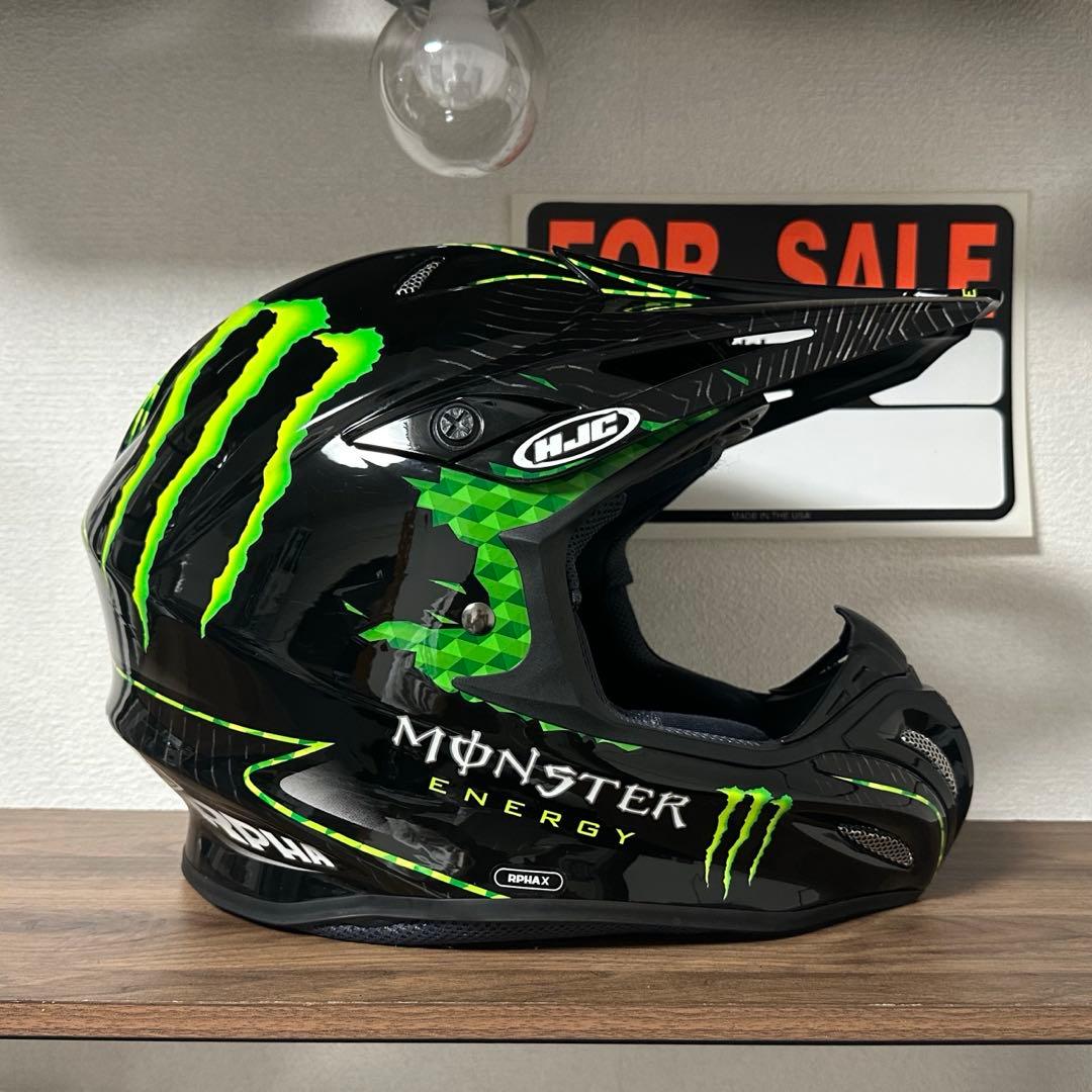 正規品】HJC×モンスターエナジー オフロードヘルメット 【すぐ発送