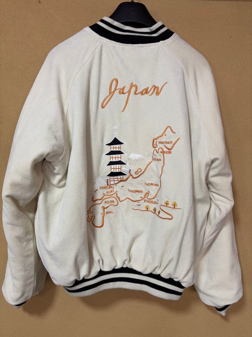 アルファ リバーシブルスカジャン 未着用タグ付き Lサイズ - メルカリ