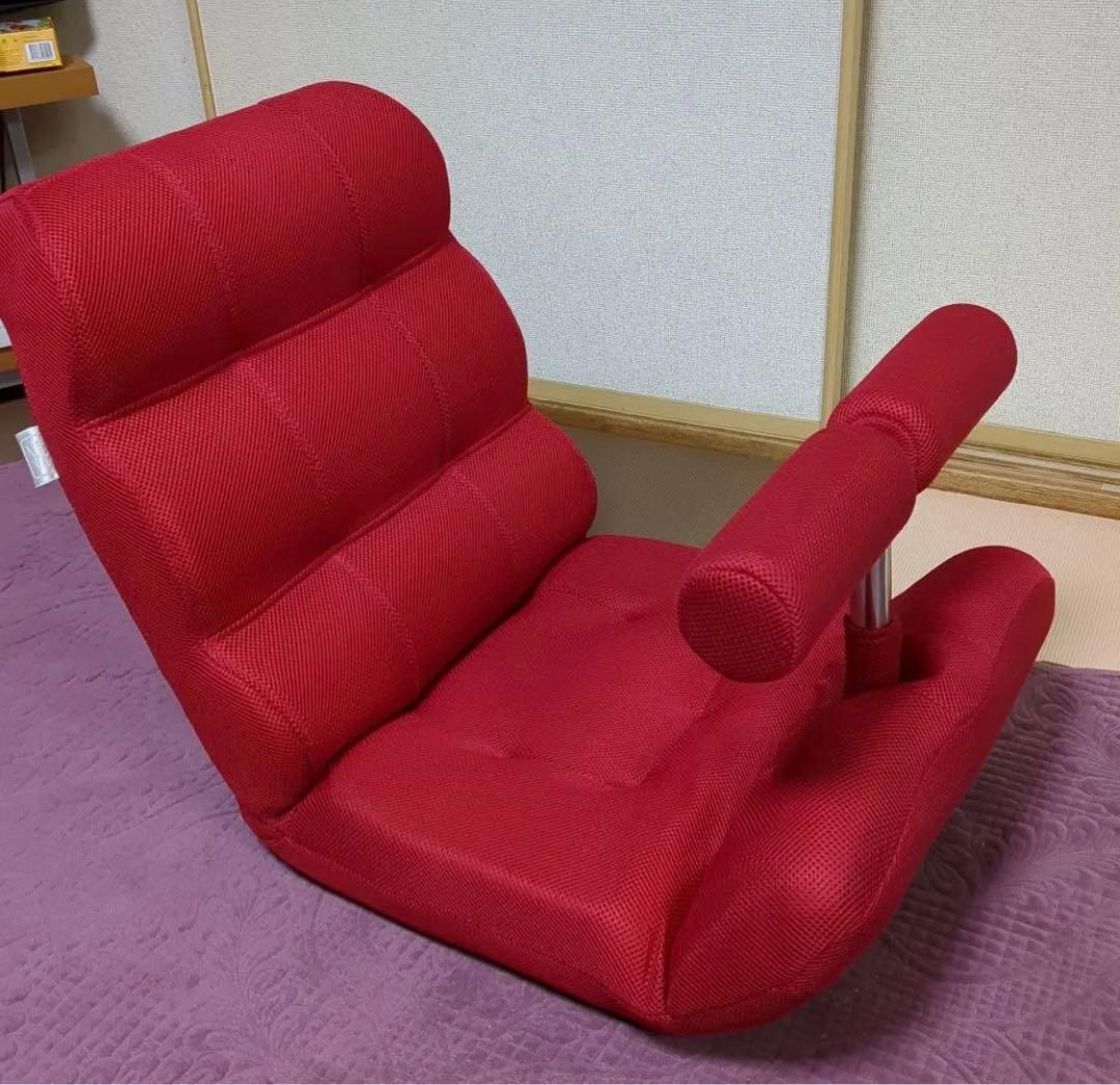 ミズノ 腹筋くんDXレッド座椅子 - メルカリ