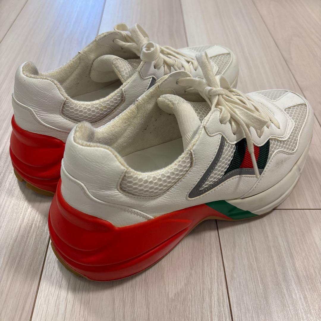 GUCCI グッチ ライトン シェリーライン スニーカー - メルカリ