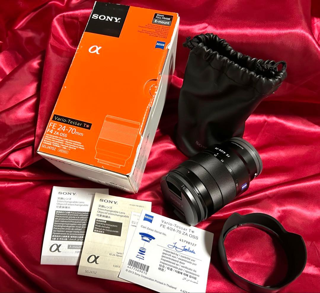 緊急値下げ！　FE 24-70mm F4 ZA OSS SEL2470Z 美品 Vario-Tessar T* FE 24-70mm F4 ZA OSS SEL2470Z 中古価格比較 - 価格.com