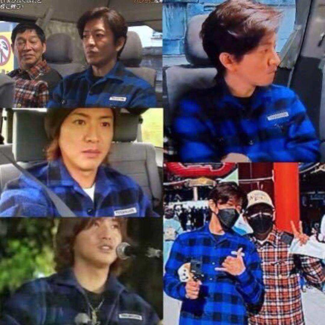 キムタク着 テンダーロイン バッファロー ジャケットブルー - メルカリ