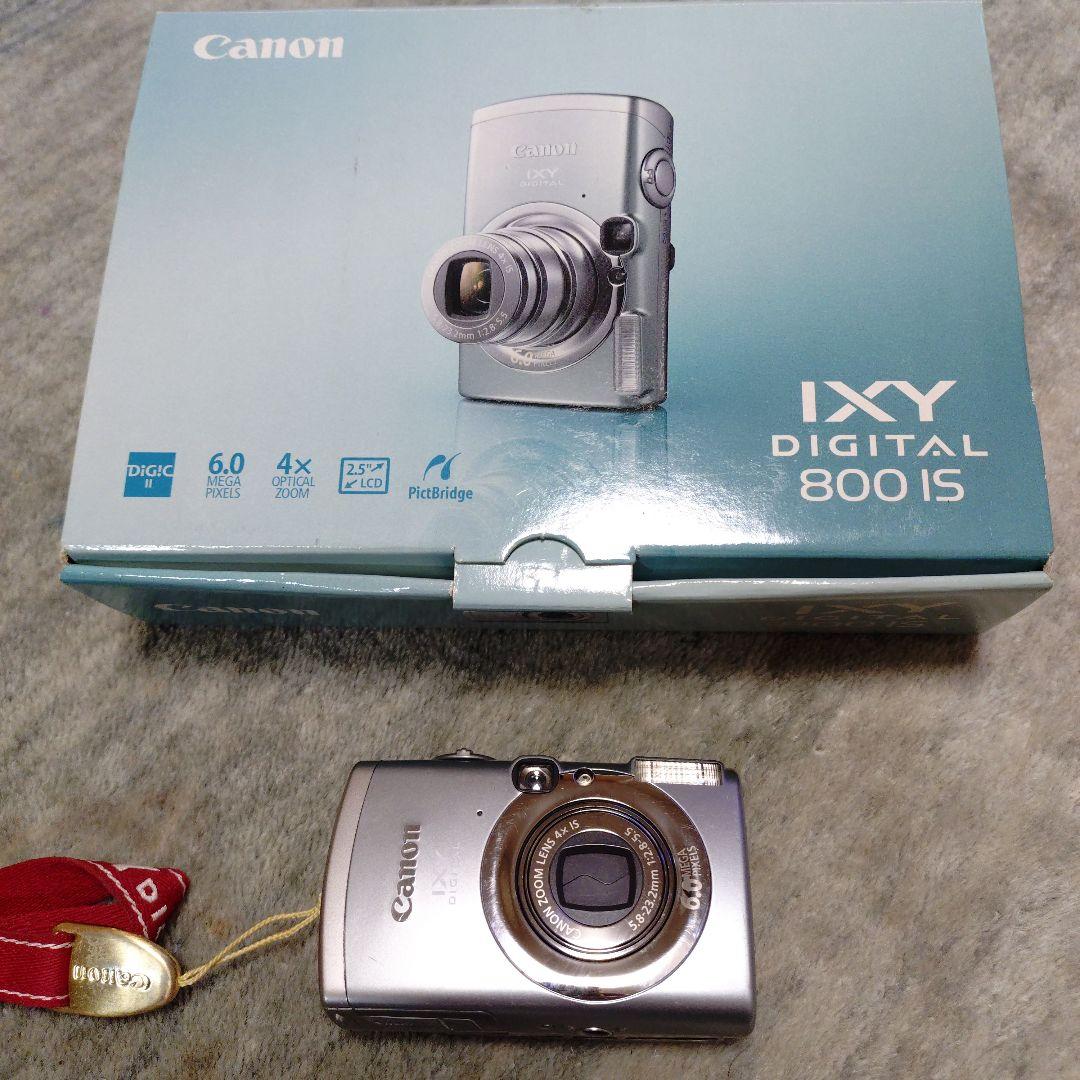 Canon IXY 800 IS デジタルカメラ SDカード付き - メルカリ