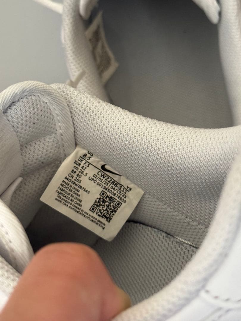 靴 airforce1 26.5cm