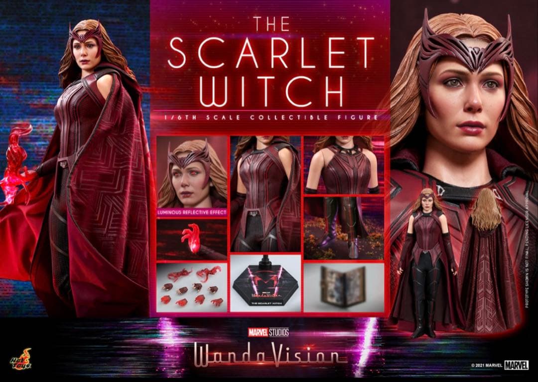 ホットトイズ ワンダヴィジョン スカーレット・ウィッチ フィギュア