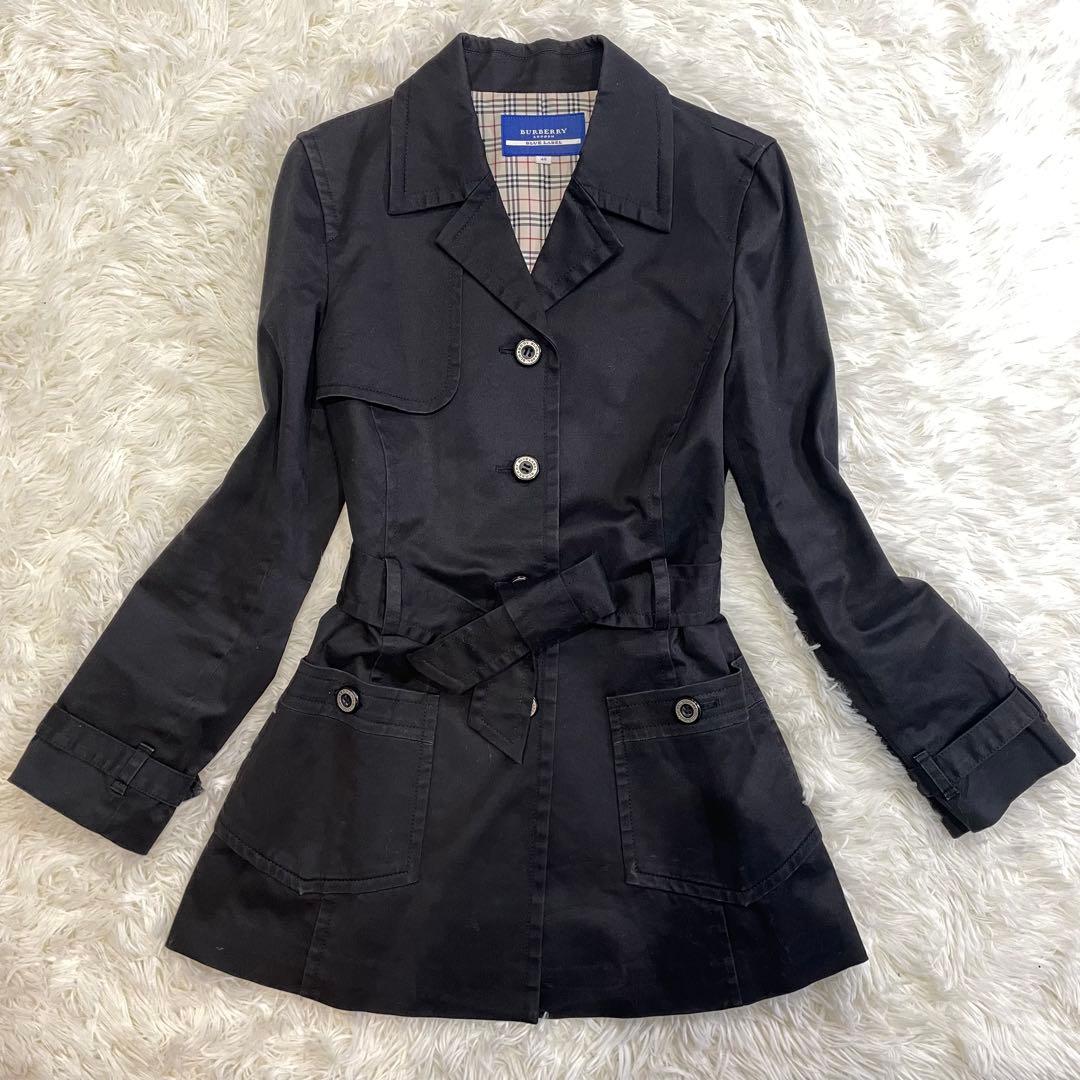 BURBERRY ブルーレーベル トレンチコート ノバチェック Mサイズ - メルカリ