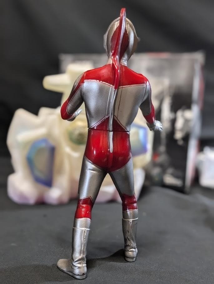 帰ってきたウルトラマン＆プリズ魔（CCP）ソフビフィギュア 佐竹