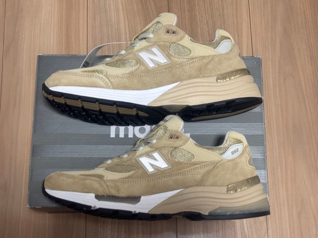 【新品未使用・27.5cm】New Balance 992 TAN