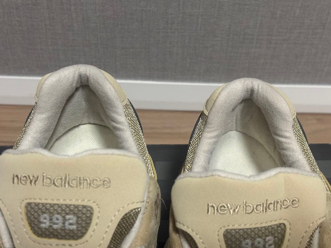 【新品未使用・27.5cm】New Balance 992 TAN