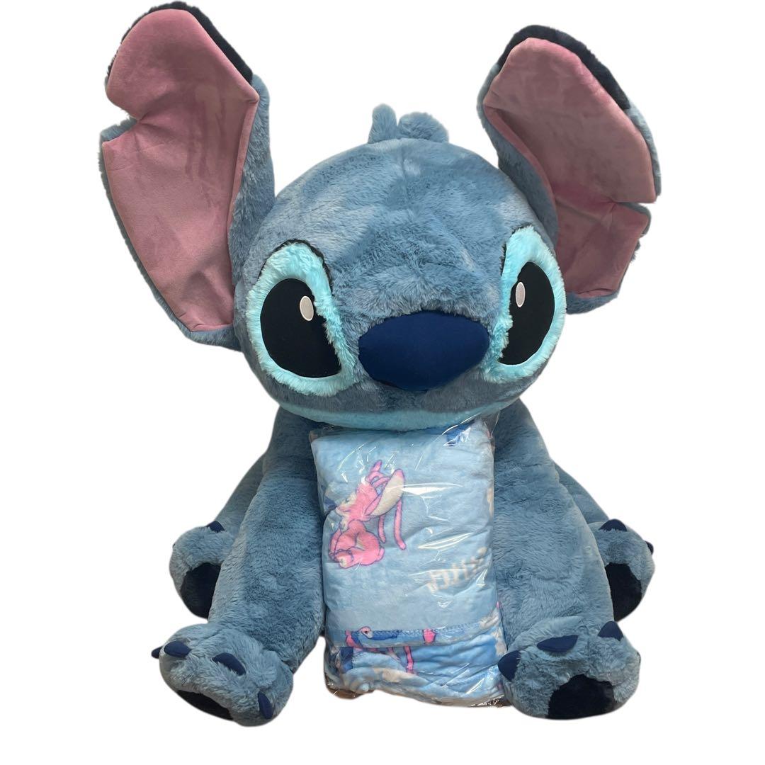 【新品】 スティッチ BIG 大きい ぬいぐるみ コストコ限定商品 ブランケット