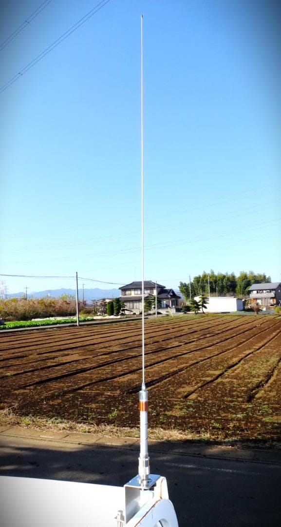 小桜様指定★AMコンパクト・軽量！ヘリカルホイップアンテナ25～30MHz（銀）