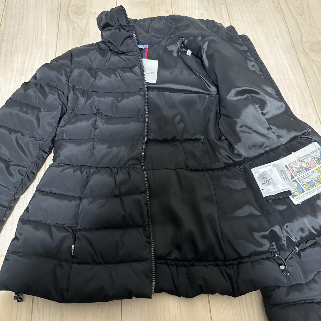 美品✨モンクレール FRAISE ダウンジャケット ペプラム ショート 黒 0