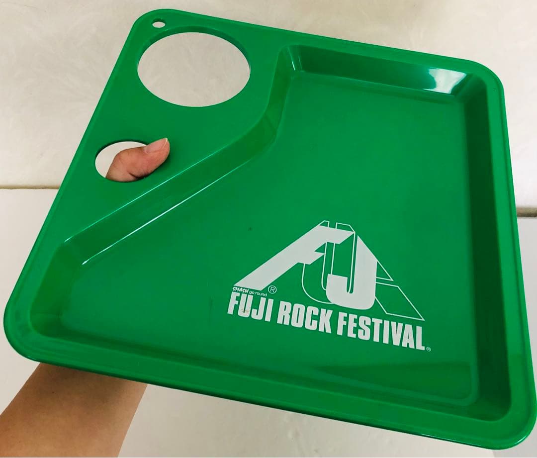 フジロックフェスティバル トレー プレート ドリンクホルダー フェス