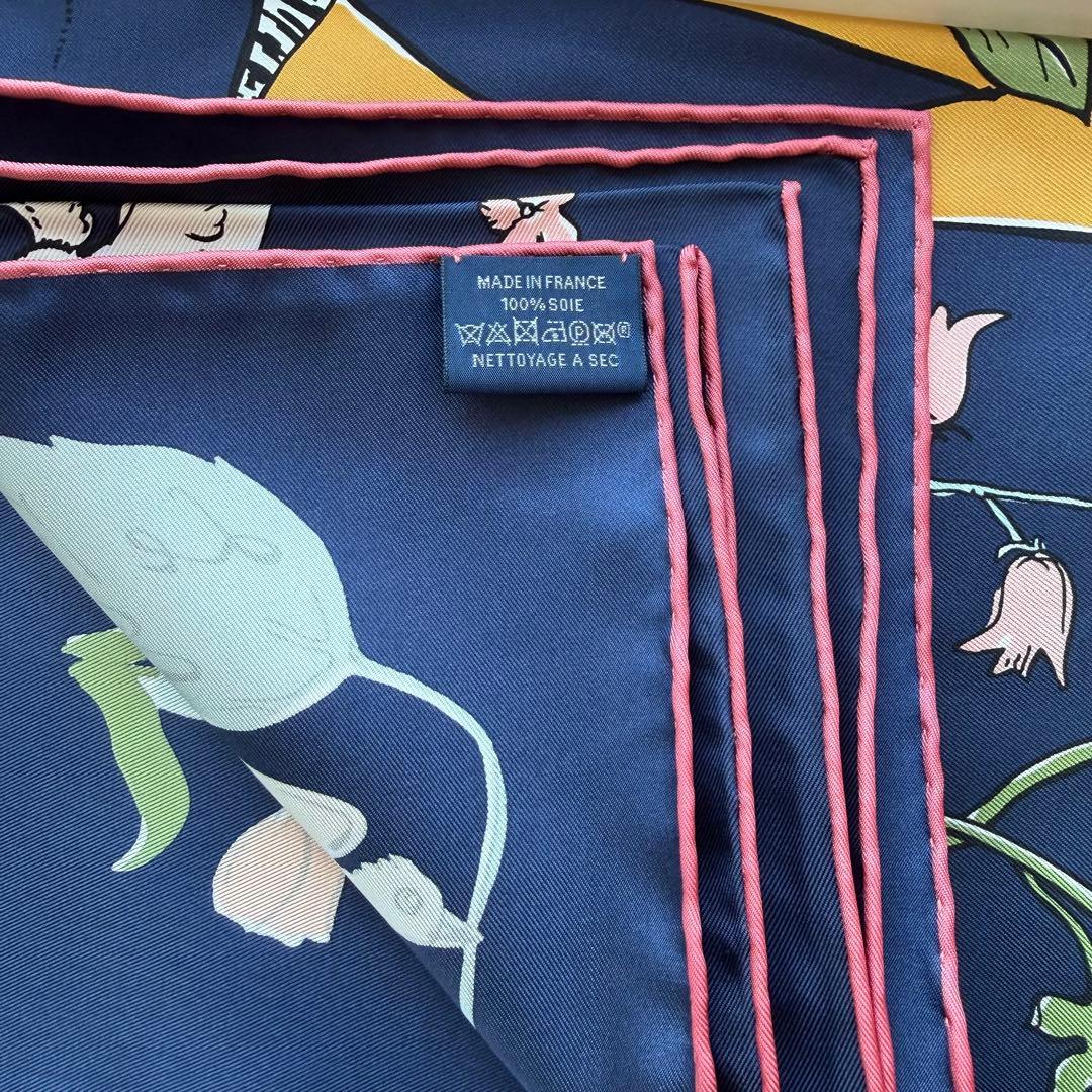 新品・2026SS エルメス カレ90 ルポミエセリエ ブルーマリン - メルカリ