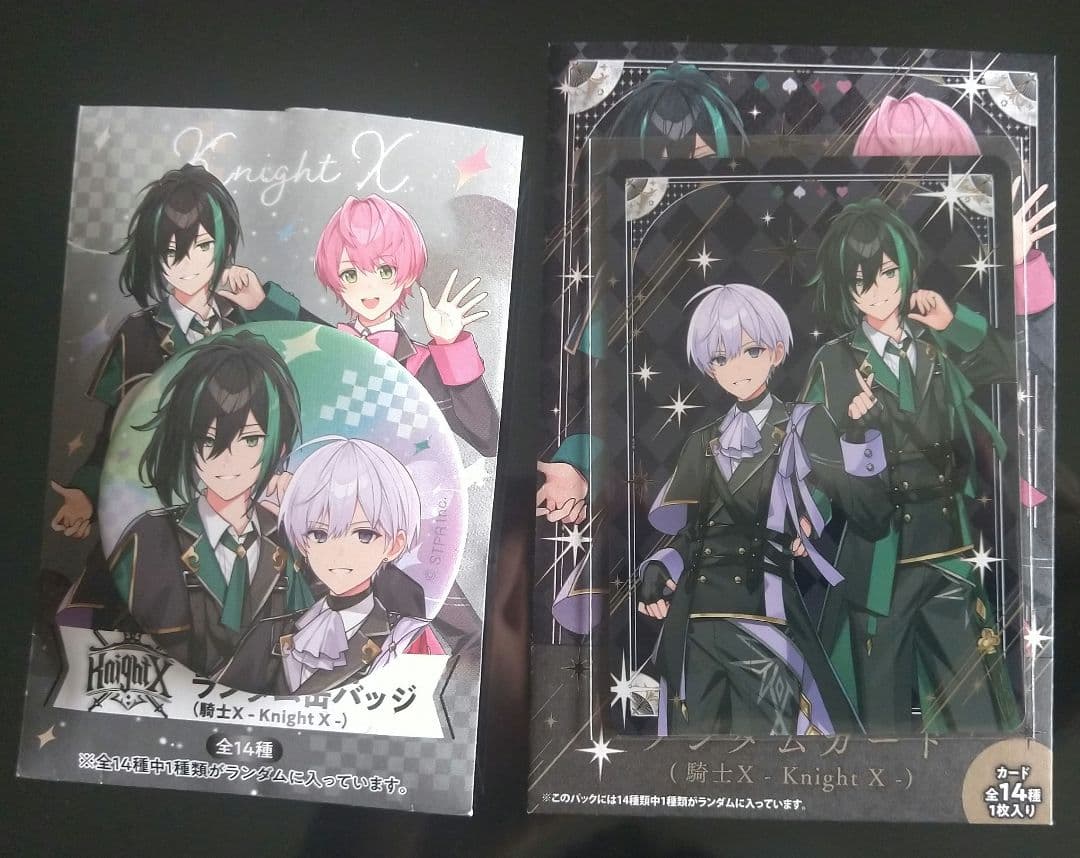 KnightX 騎士X しゆん タケヤキ翔 缶バッチ カード AGF - メルカリ