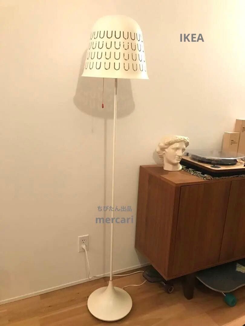 IKEA PS 2014 floor ramp light フロアランプ 白
