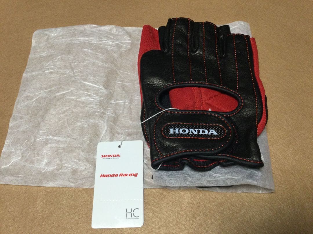 HONDA（純正）ドライビンググローブ『レッド』【新品・未使用】《超希少》