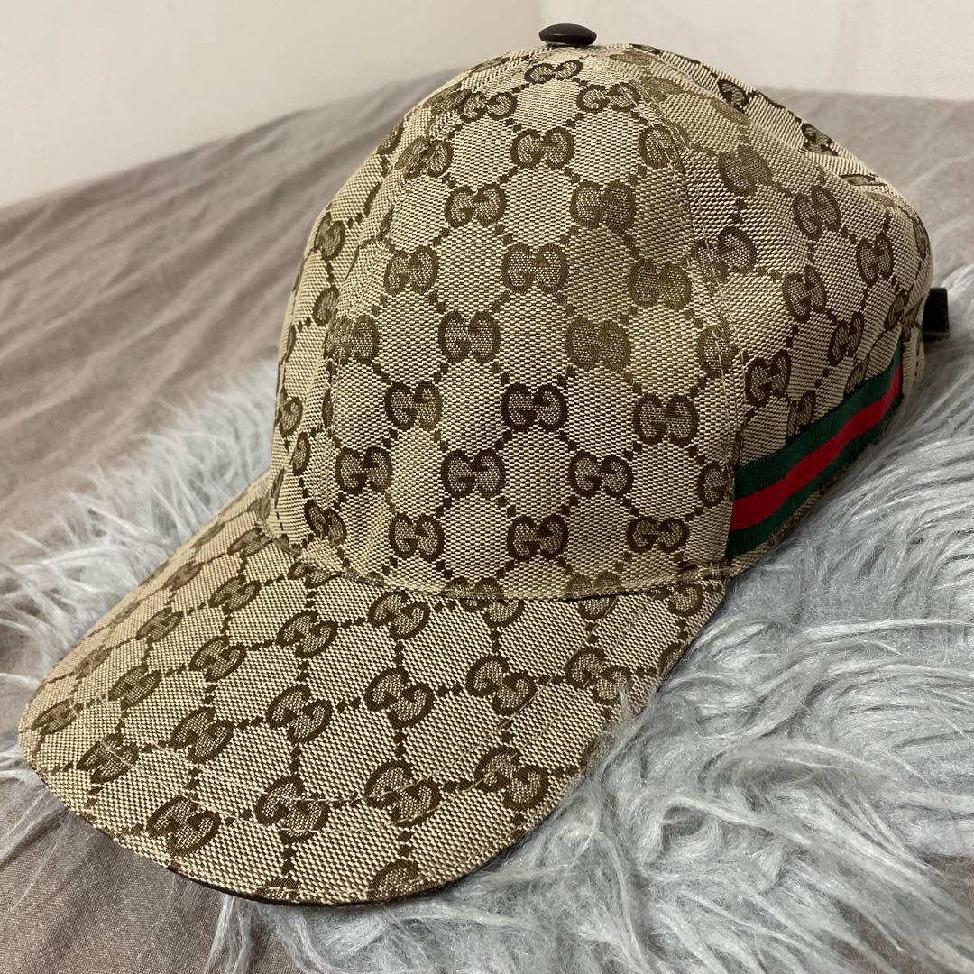 GUCCI GGモノグラムキャップ グッチ GUCCI キャップ メンズ レディース ブラック 656206 3HAF8 1060