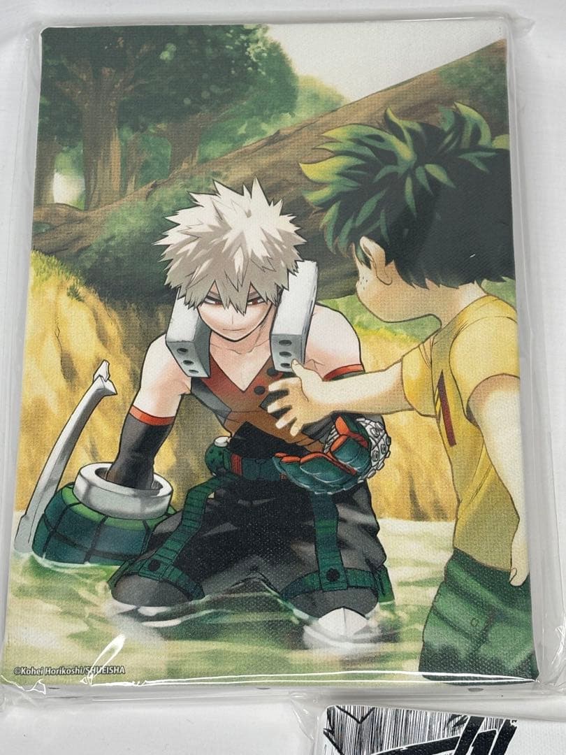 【新品】ヒロアカ アートボード3点 2巻 29巻 名場面 原画展 デク爆豪