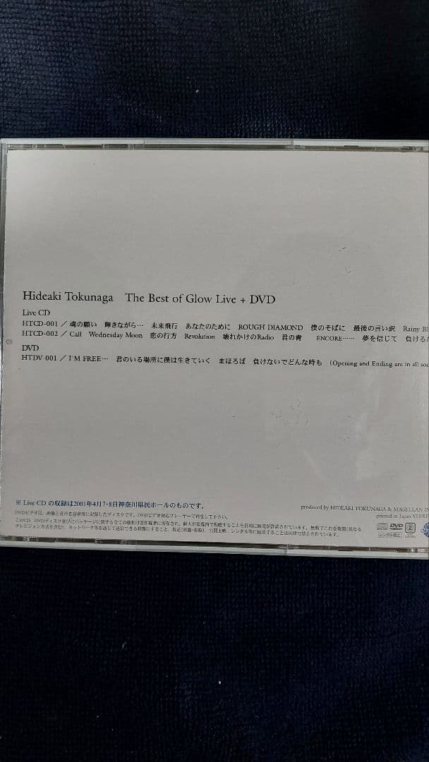 徳永英明TheBestofGlow Live １０００回記念ストラップ 2点