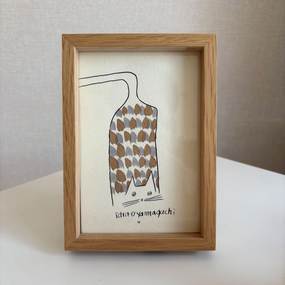 山口一郎　猫　原画 エディション】 山口一郎 「猫」｜これまでに販売した商品｜IDEE SHOP