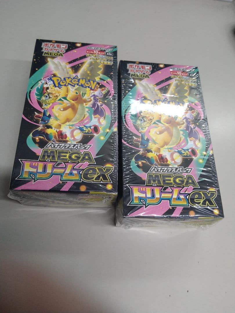 新品未開封】ポケモンカード MEGAドリームEX 2BOXシュリンク付 - メルカリ