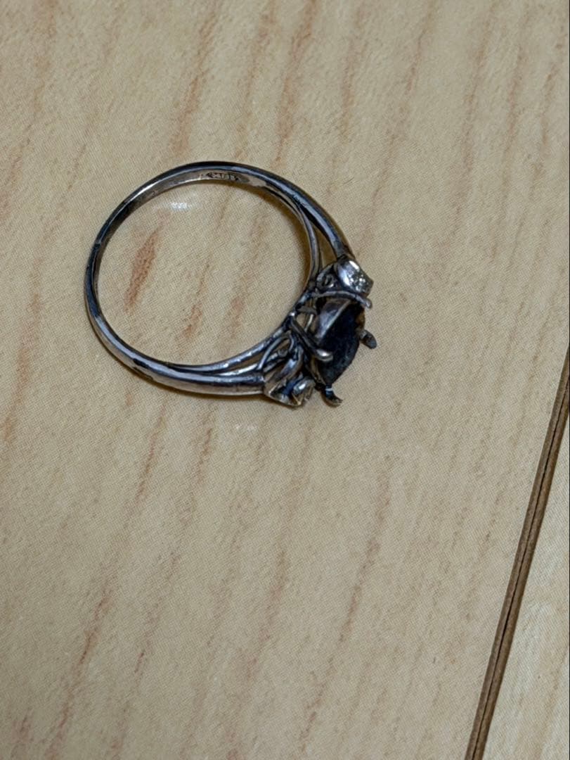 指輪　18K刻印あり　ジャンク 18K18金 印台 ゴールドメンズリング数字刻印K18金機械彫刻指輪ナンバー