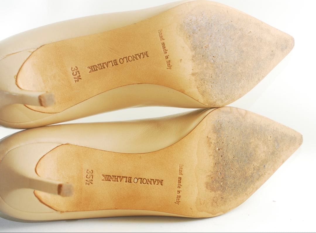 マノロブラニク＊MANOLO BLAHNIK＊22.5cm パンプス ヒール