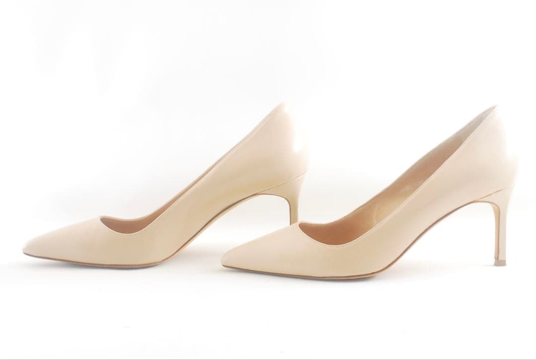 マノロブラニク＊MANOLO BLAHNIK＊22.5cm パンプス ヒール