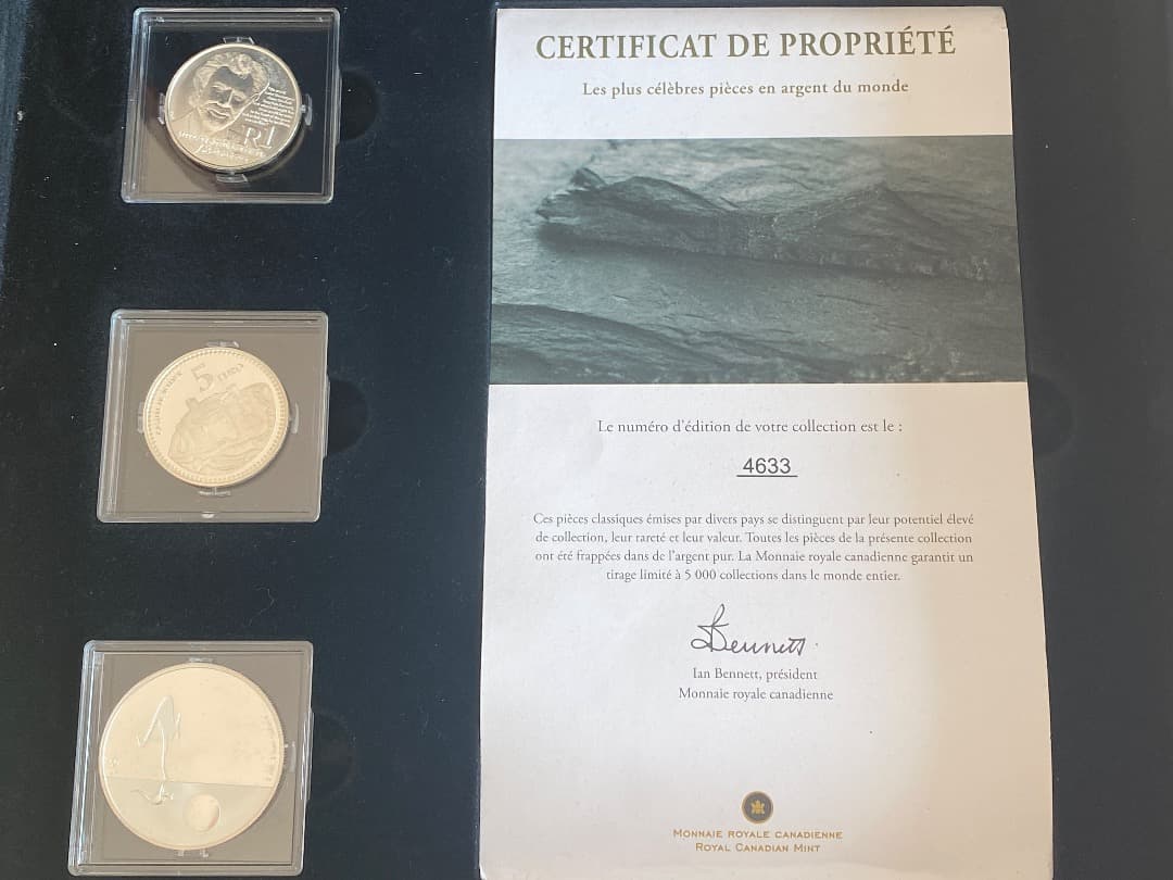 レア‼️2011年 ロイヤル カナディアン ミント ファビュラス15 銀貨