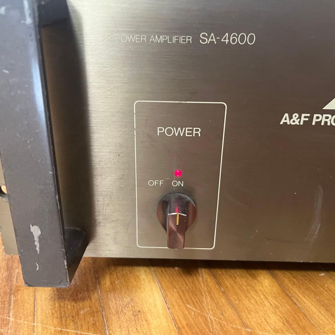 aria アリア パワーアンプ SA-4600 オーディオ機器 - メルカリ