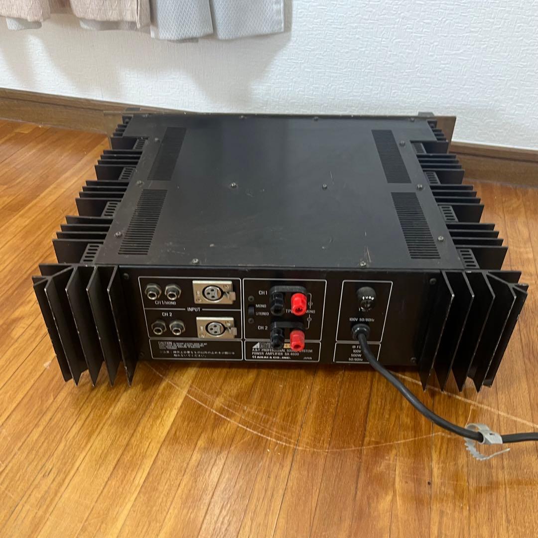 aria アリア パワーアンプ SA-4600 オーディオ機器 - メルカリ