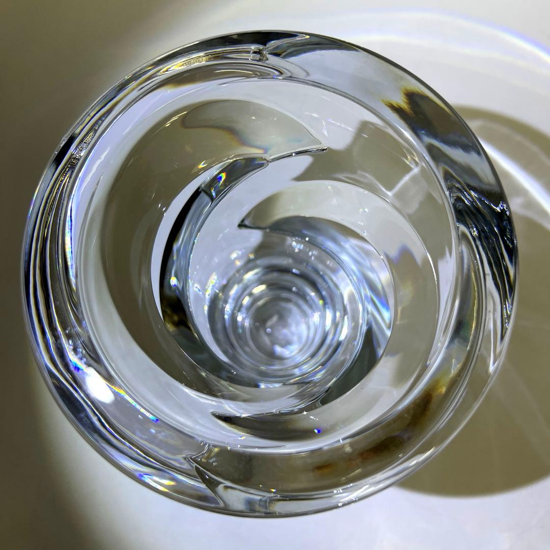 バカラ トルネード 花瓶 高さ22.8㎝ 東Y7-1119☆1Fトトコ - メルカリ