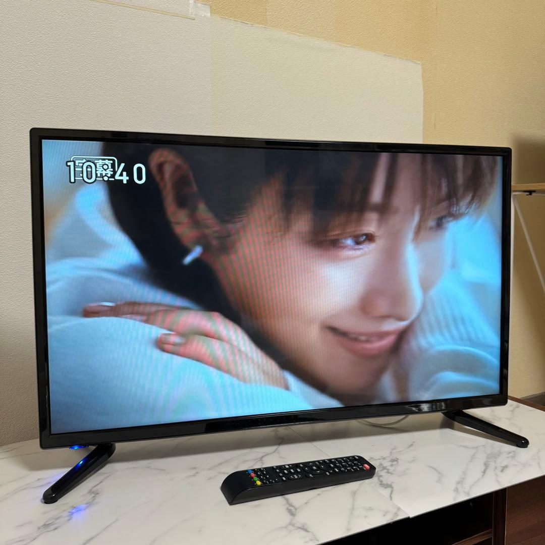 GRANPLE 2018年製 32V型液晶テレビ Wチューナー 外付録画機器対応