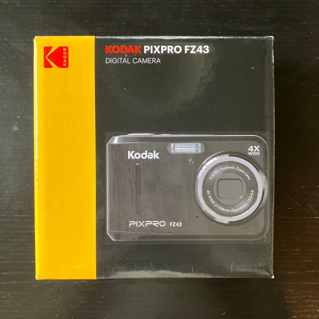 【新品保証付】KODAK PIXPRO FZ43 デジタルカメラ ブラック Amazon | Kodak PIXPRO Friendly Zoom FZ43 16 MP Digital Camera with