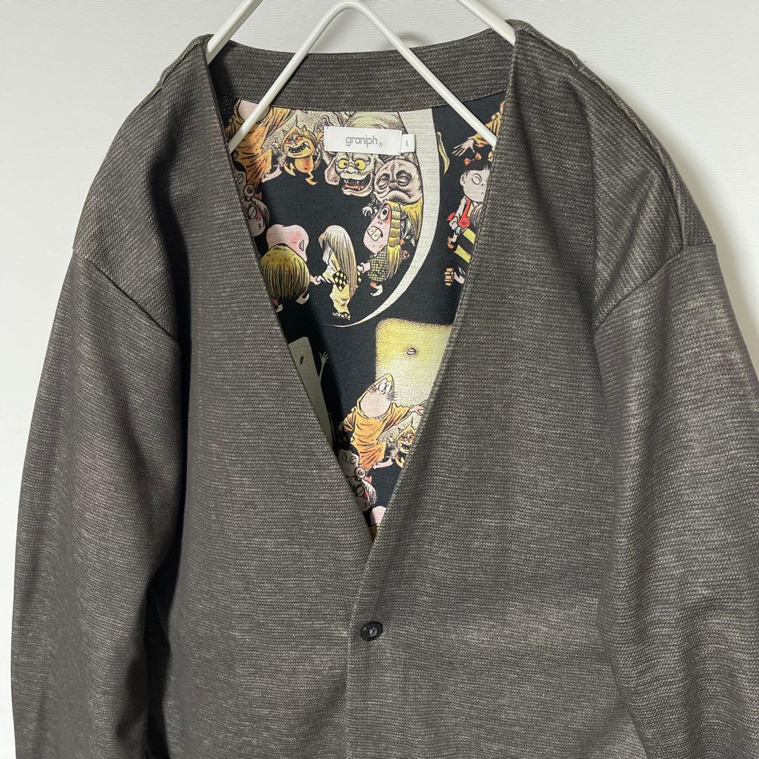 graniph グラニフ 水木しげる 100周年 ゲゲゲの鬼太郎 カーディガン
