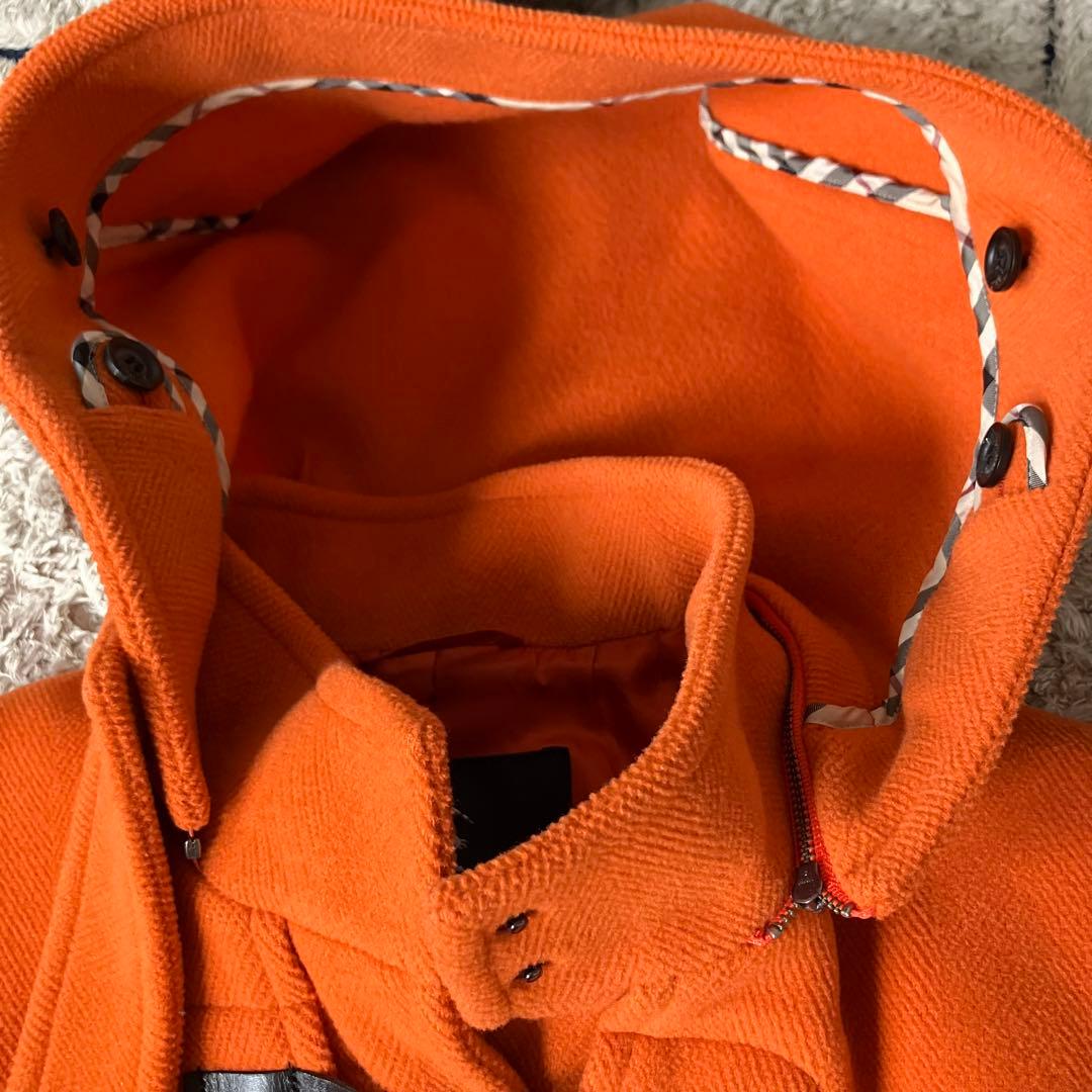 レア！【美品✨】バーバリーロンドン ダッフルコート オレンジ ウール