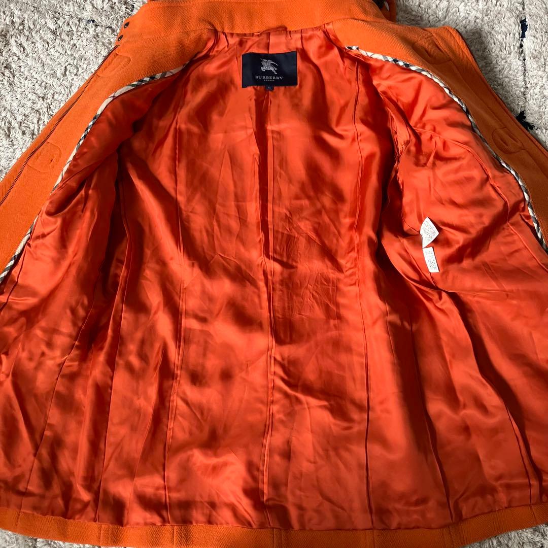 レア！【美品✨】バーバリーロンドン ダッフルコート オレンジ ウール