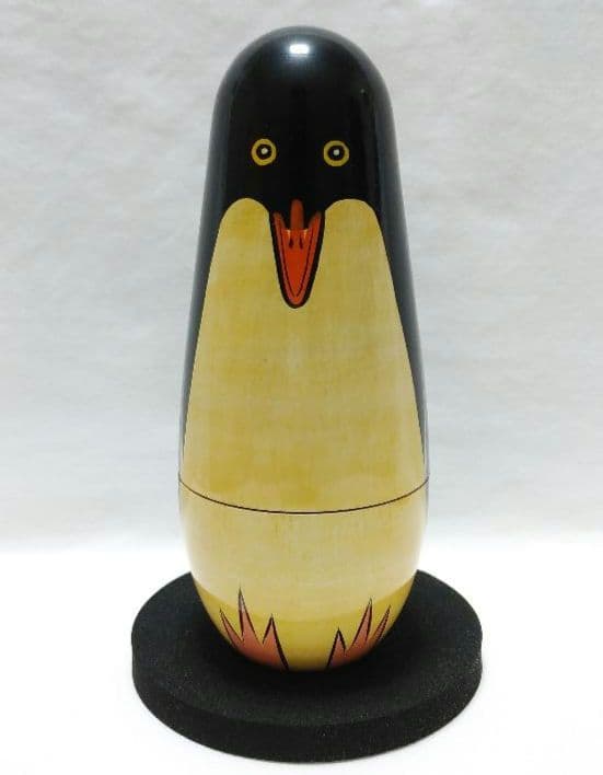 マトリョーシカ本格工芸品ペンギン❤︎和蘭AUTHENTIC MODELS限定7番
