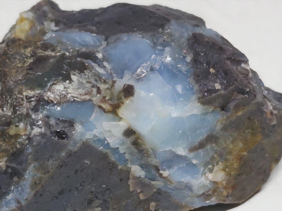 オパール 52g 蛋白石 原石 鑑賞石 自然石 誕生石 鉱物 鉱石 宝石 水石