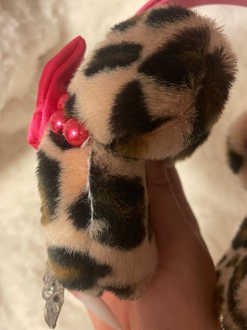 ヒョウ柄 イヤーマフ ミニーちゃん ディズニー - メルカリ