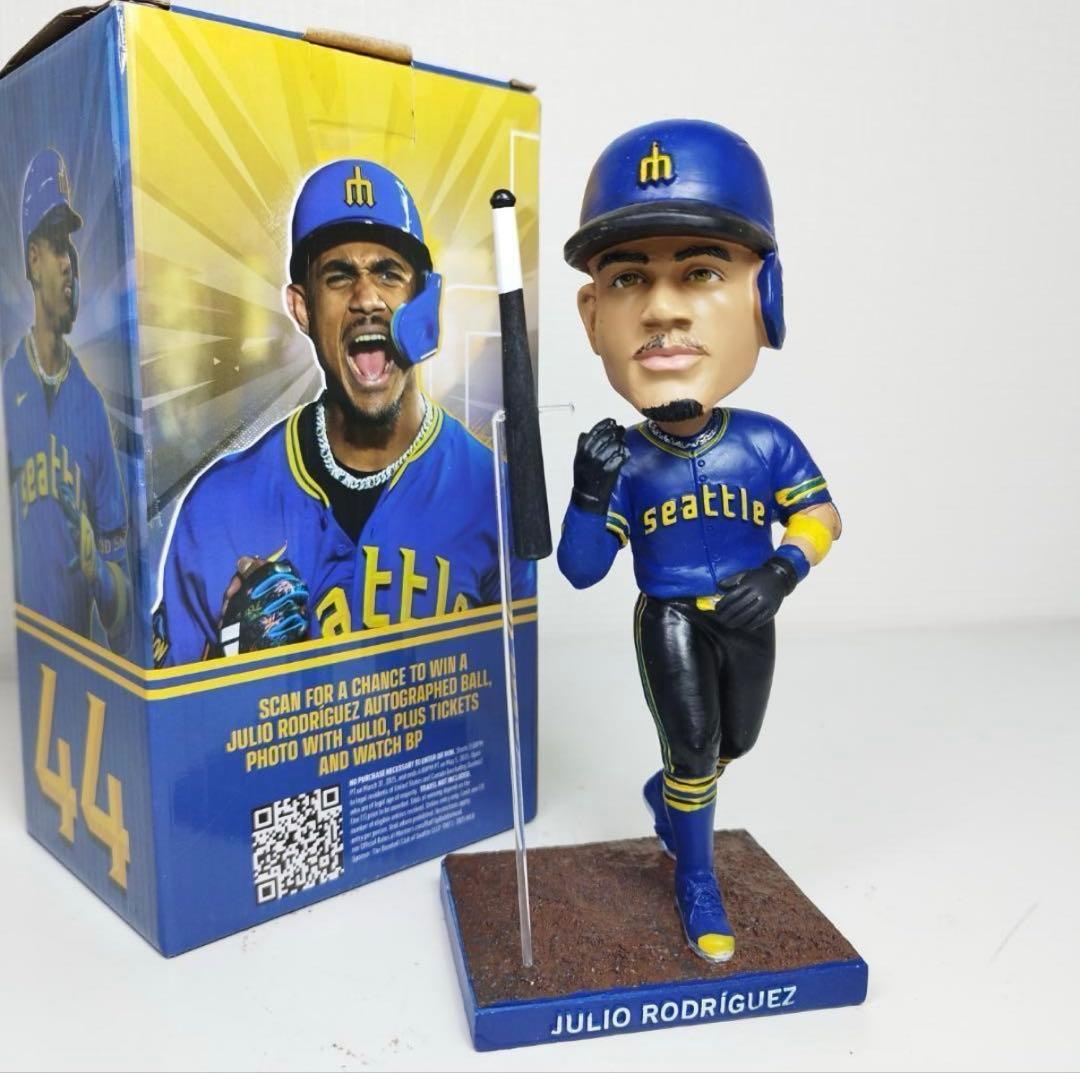 美品】フリオ ロドリゲス マリナーズ ボブルヘッド - メルカリ