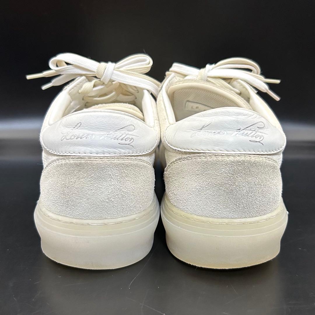 極美品】ルイヴィトン LVオリライン スニーカー メンズ ダミエ デニム