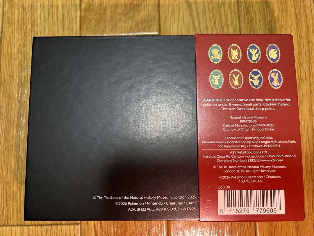 自然史博物館　ポケモン　イーブイ　ピンバッジセット