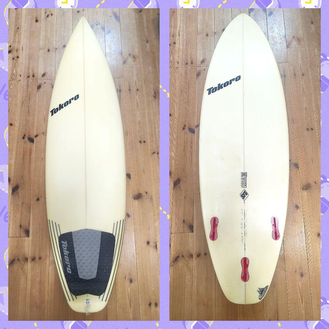 サーフボード　ショートボード　TOKORO トコロ　5'8 5'8