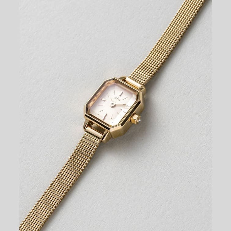 ete エテ 腕時計 防水 1P ダイヤモンド ステンレススチール ete（エテ） 腕時計 ダイヤモンド チェーンベルト ウォッチ レディース