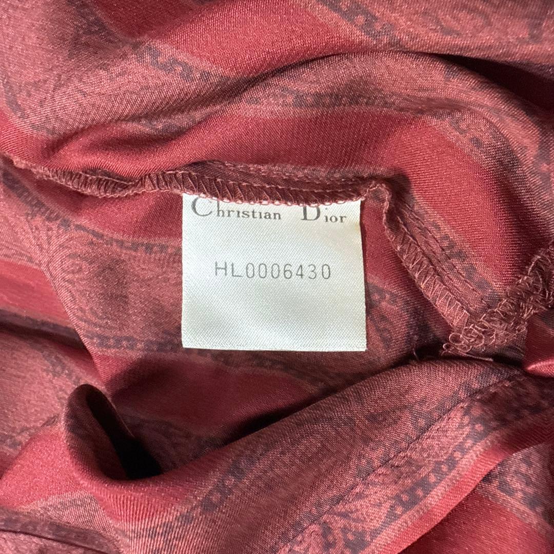 美品✨クリスチャンディオール ペイズリー 羽織り ガウンコート