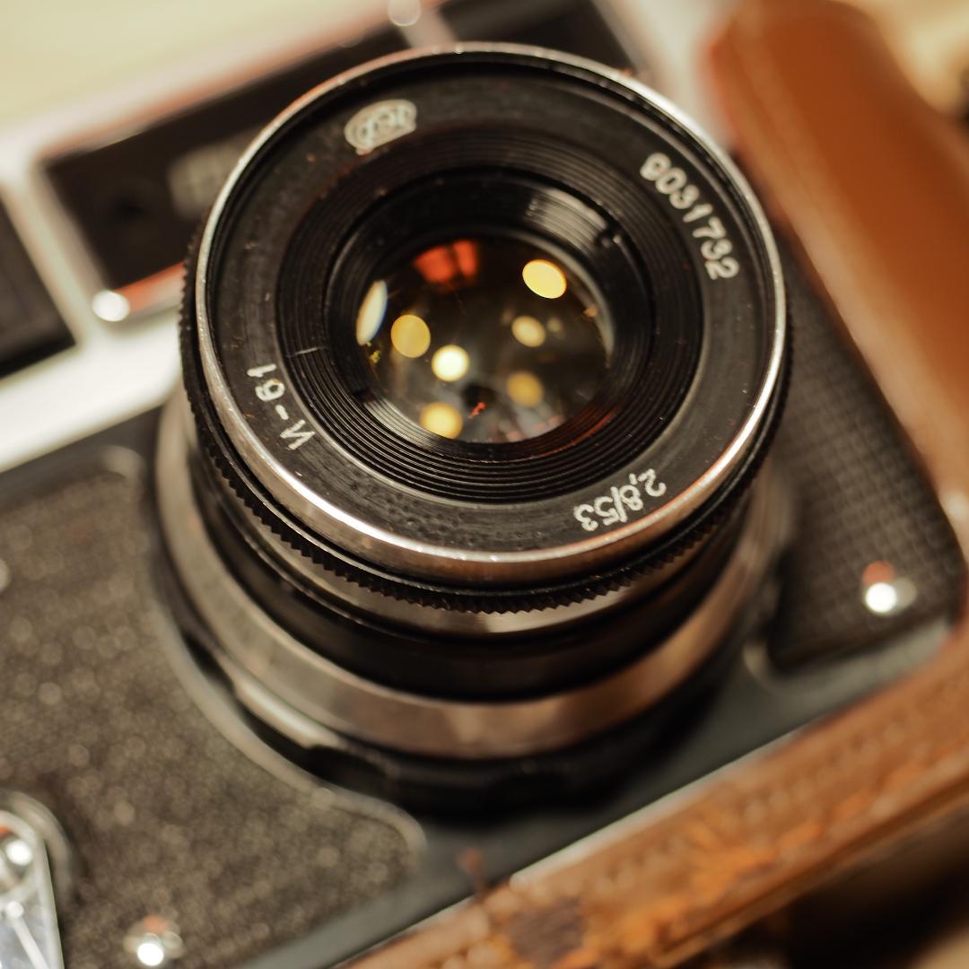 ロシア FED 4 ボディ & インダスター61 53mm f2.8 - メルカリ