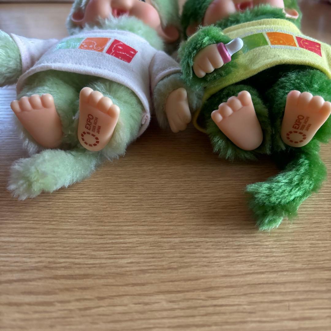 モンチッチぬいぐるみ 2体セット愛知万博コラボ - メルカリ