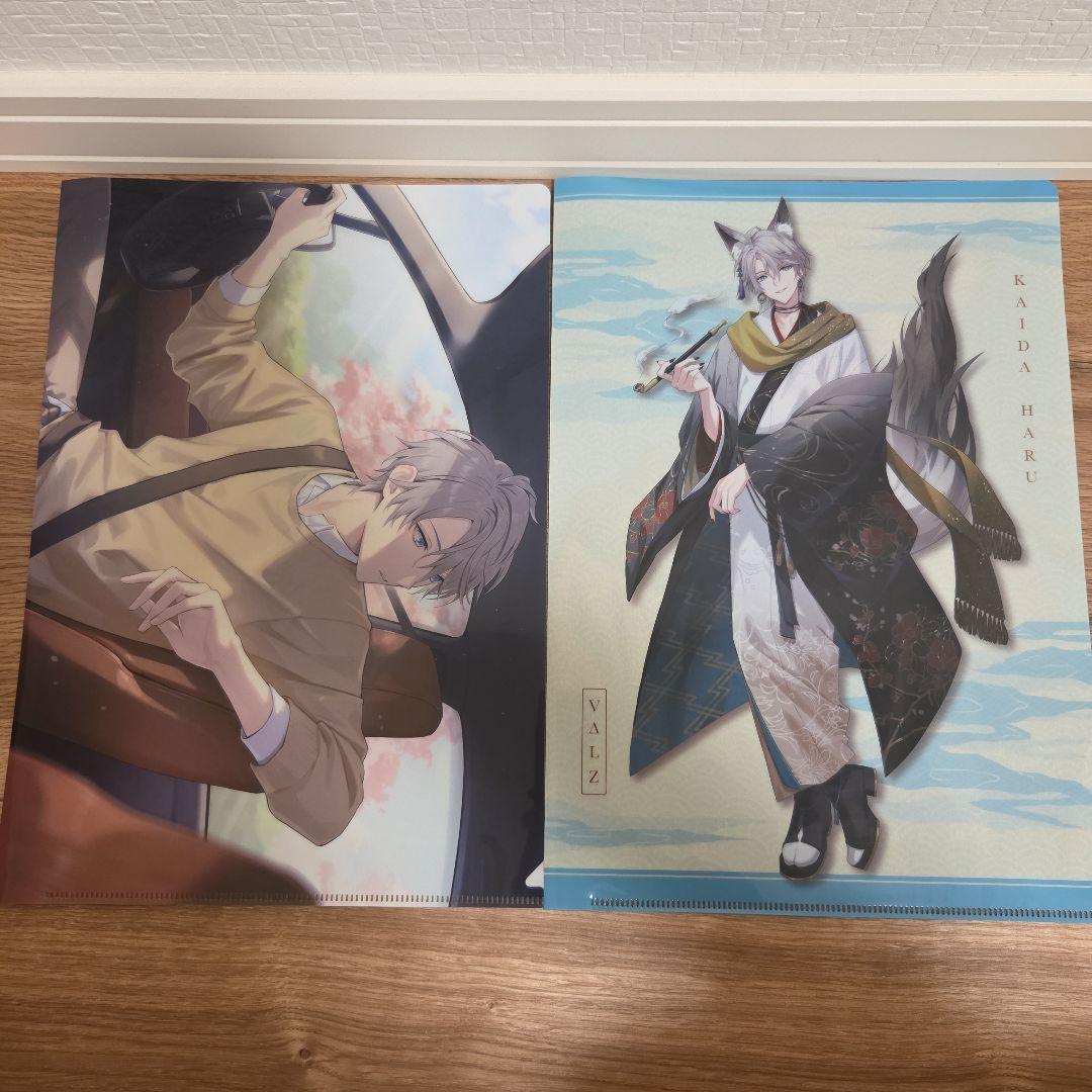 にじさんじ ローソン クリアファイル 甲斐田晴 2枚セット - メルカリ